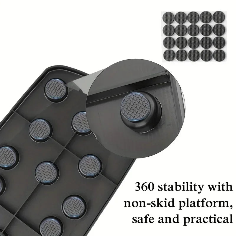 Portable Push up Board Multifunctional Push up Board Kit, Foldable Fitness Equipment Suitable for Chest, Abdominal, Arm/Back Tra